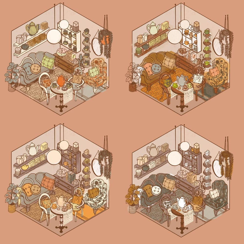 Cozy Tea Shop - image 7 - student project