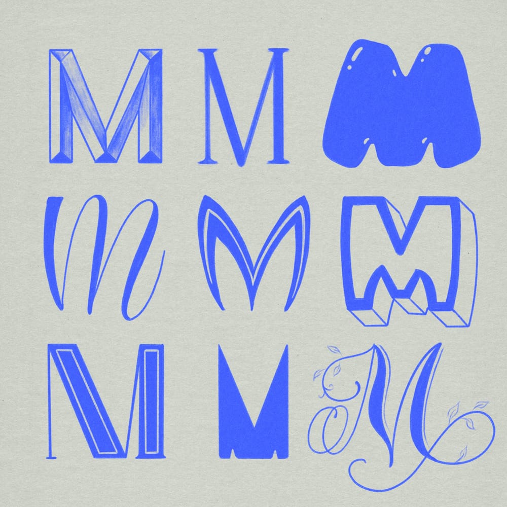 Lettering Style Variations (WIP) - image 13 - student project