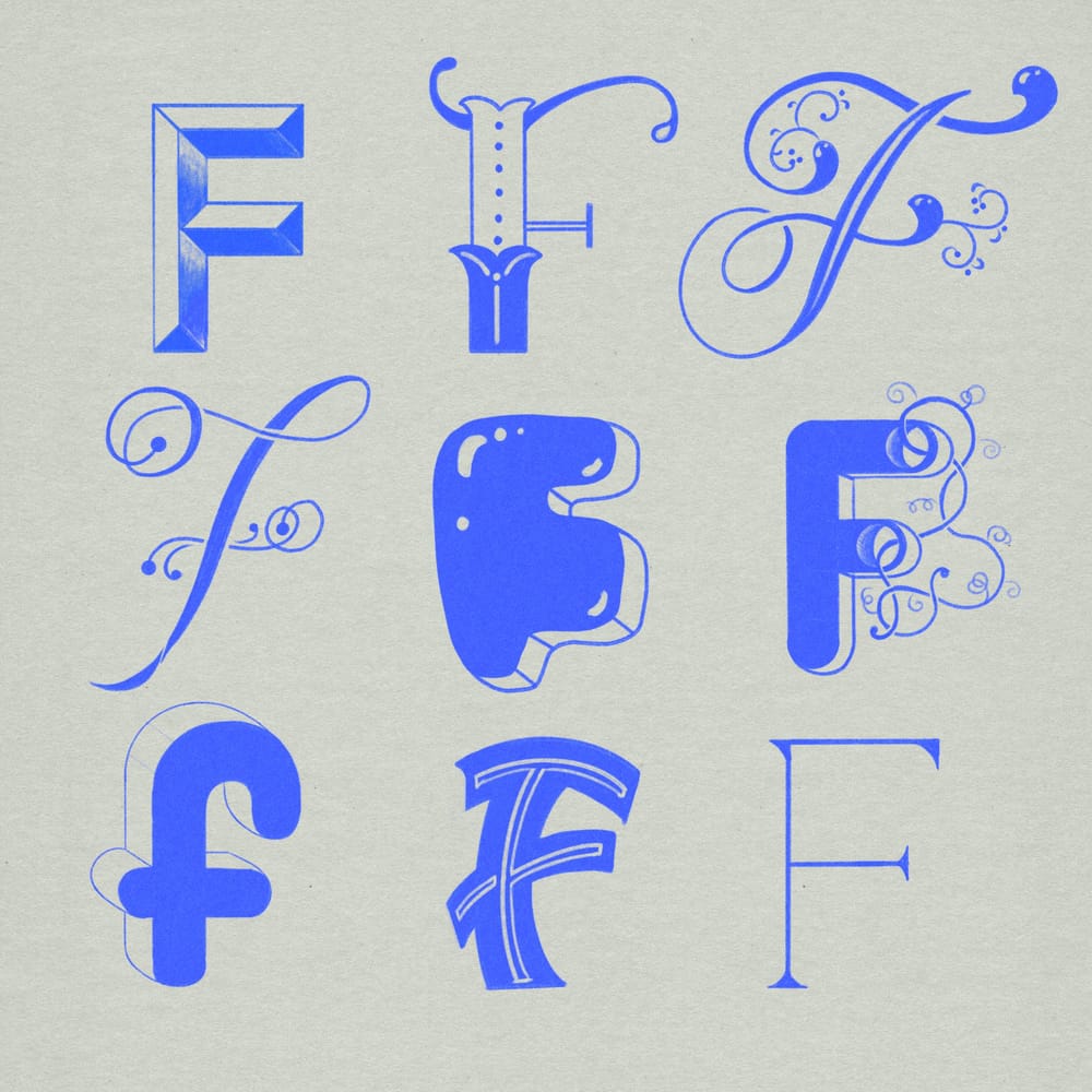 Lettering Style Variations (WIP) - image 6 - student project