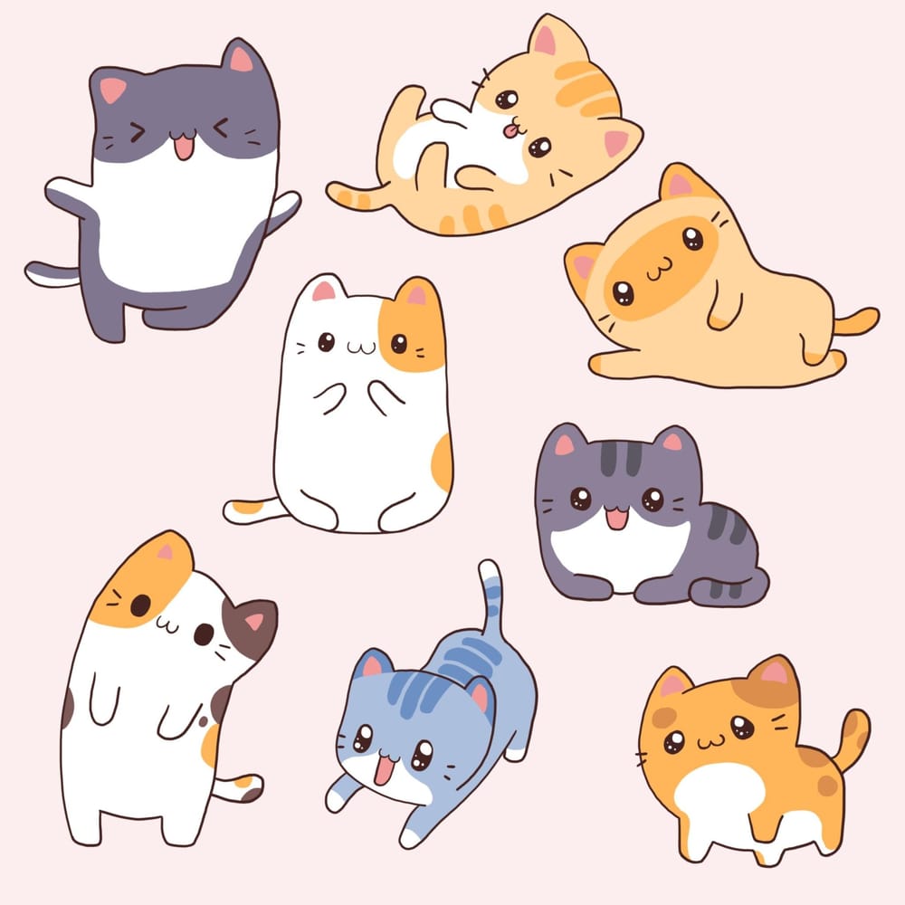 Kawaii Cats <3 - image 1 - student project