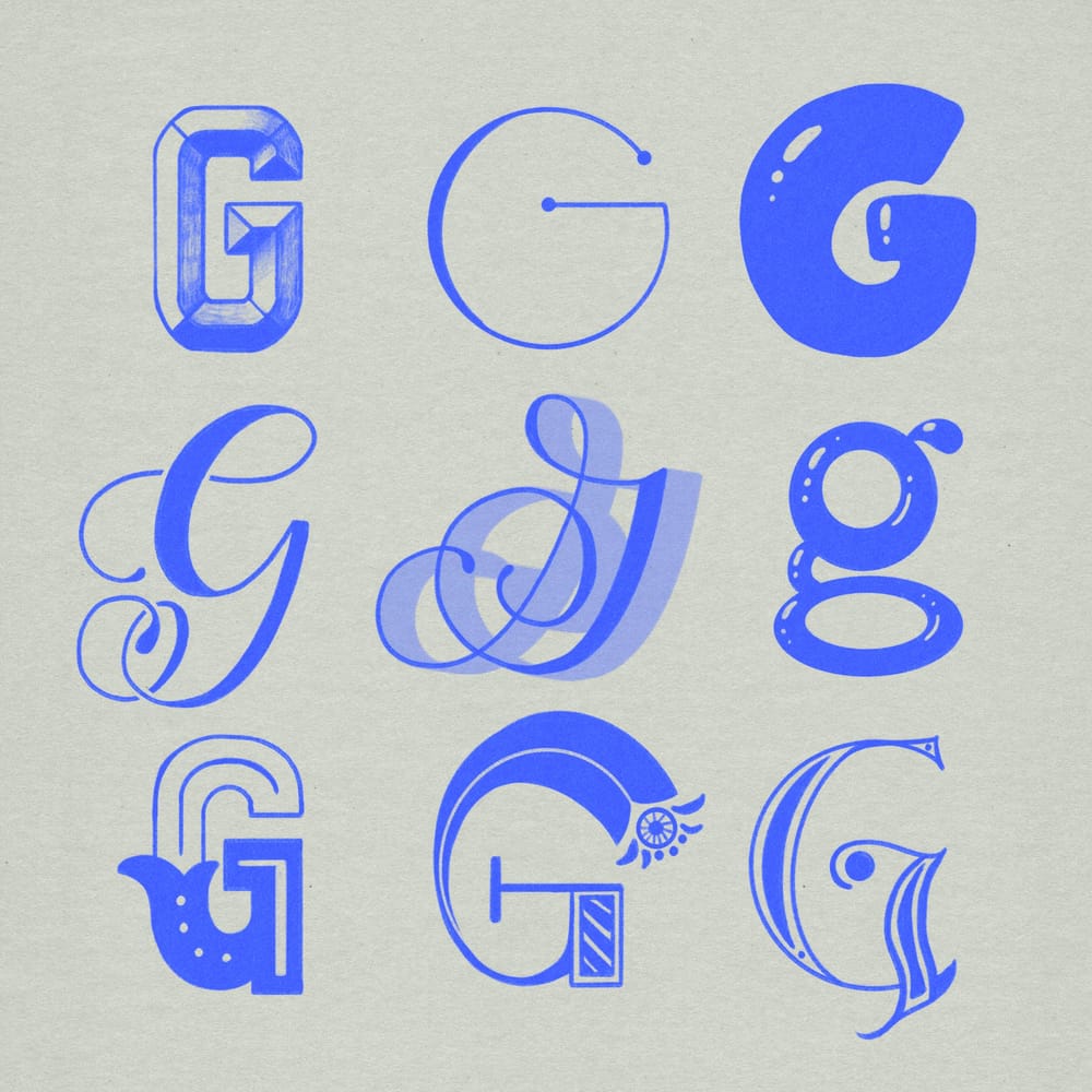 Lettering Style Variations (WIP) - image 7 - student project