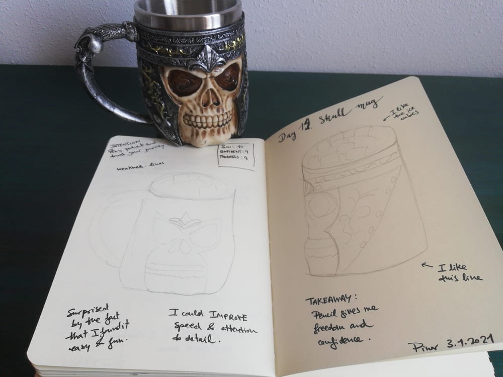 14 day Art practice - image 18 - student project