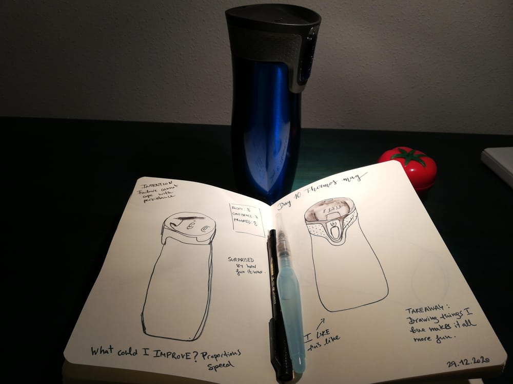 14 day Art practice - image 12 - student project