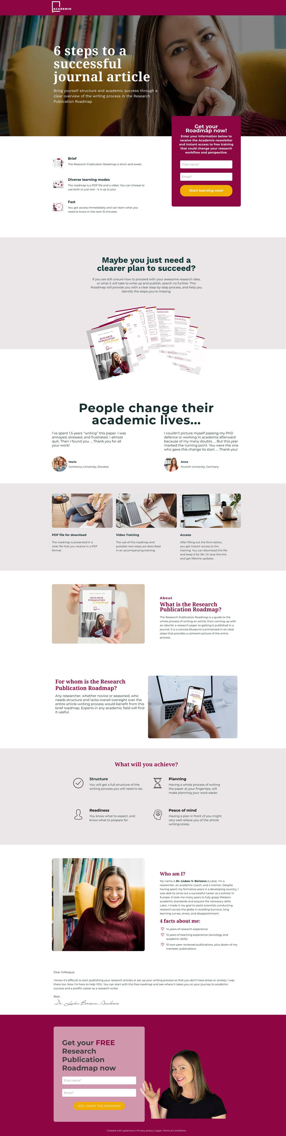 Creating a first funnel - image 1 - student project