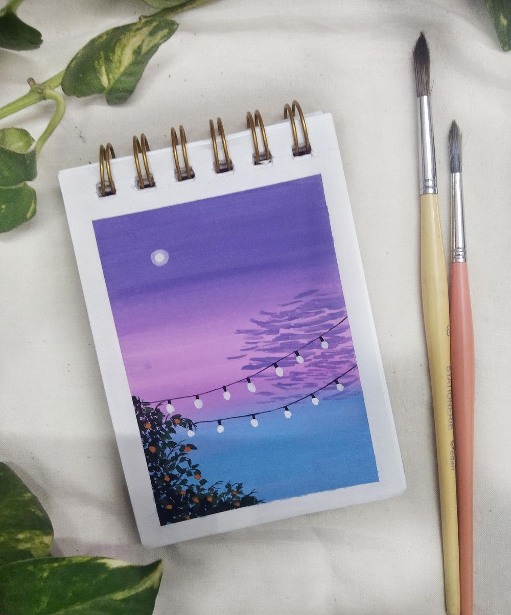 30 days gouache challenge - image 2 - student project