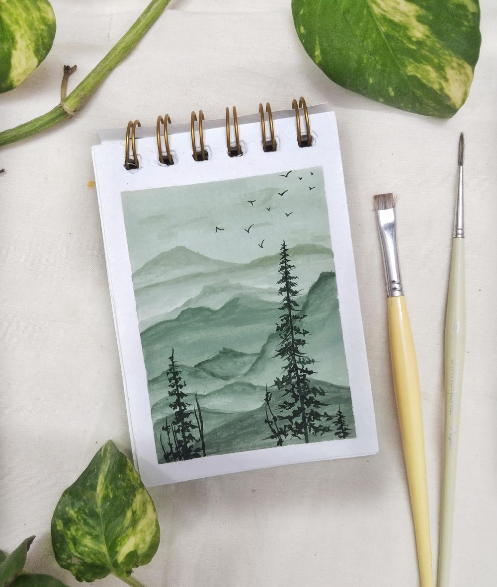 30 days gouache challenge - image 7 - student project