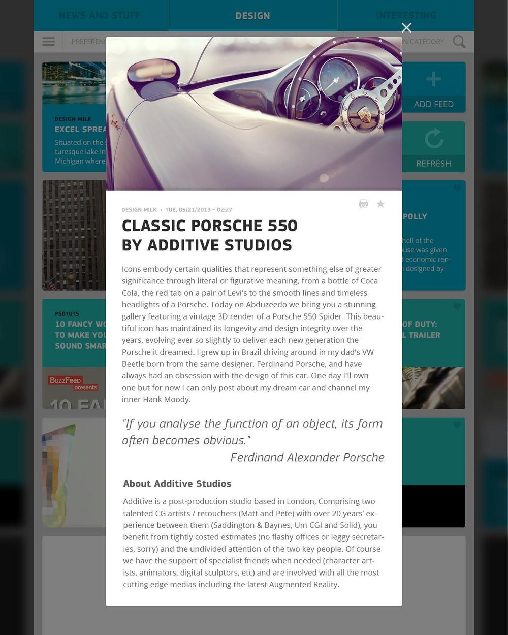 RSS Reader - image 10 - student project