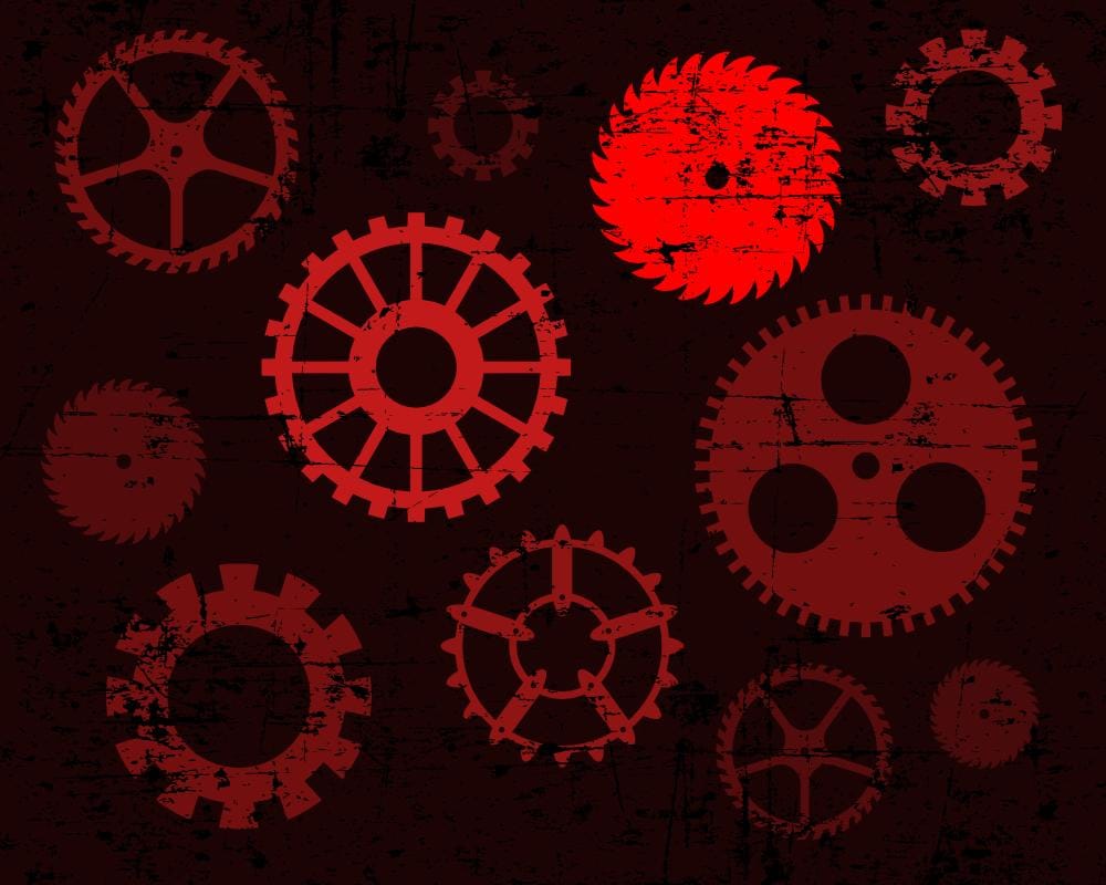 Corroded Gears - image 2 - student project