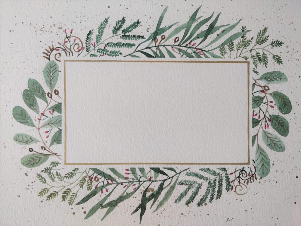 Watercolor Loose Leaves - image 1 - student project