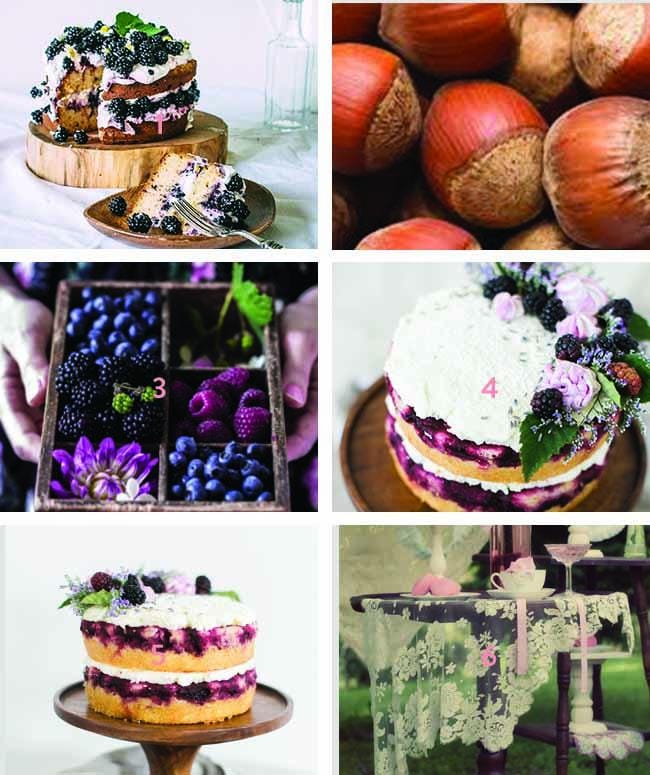 HAZELNUT AND BLACKBERRY CAKE - image 1 - student project