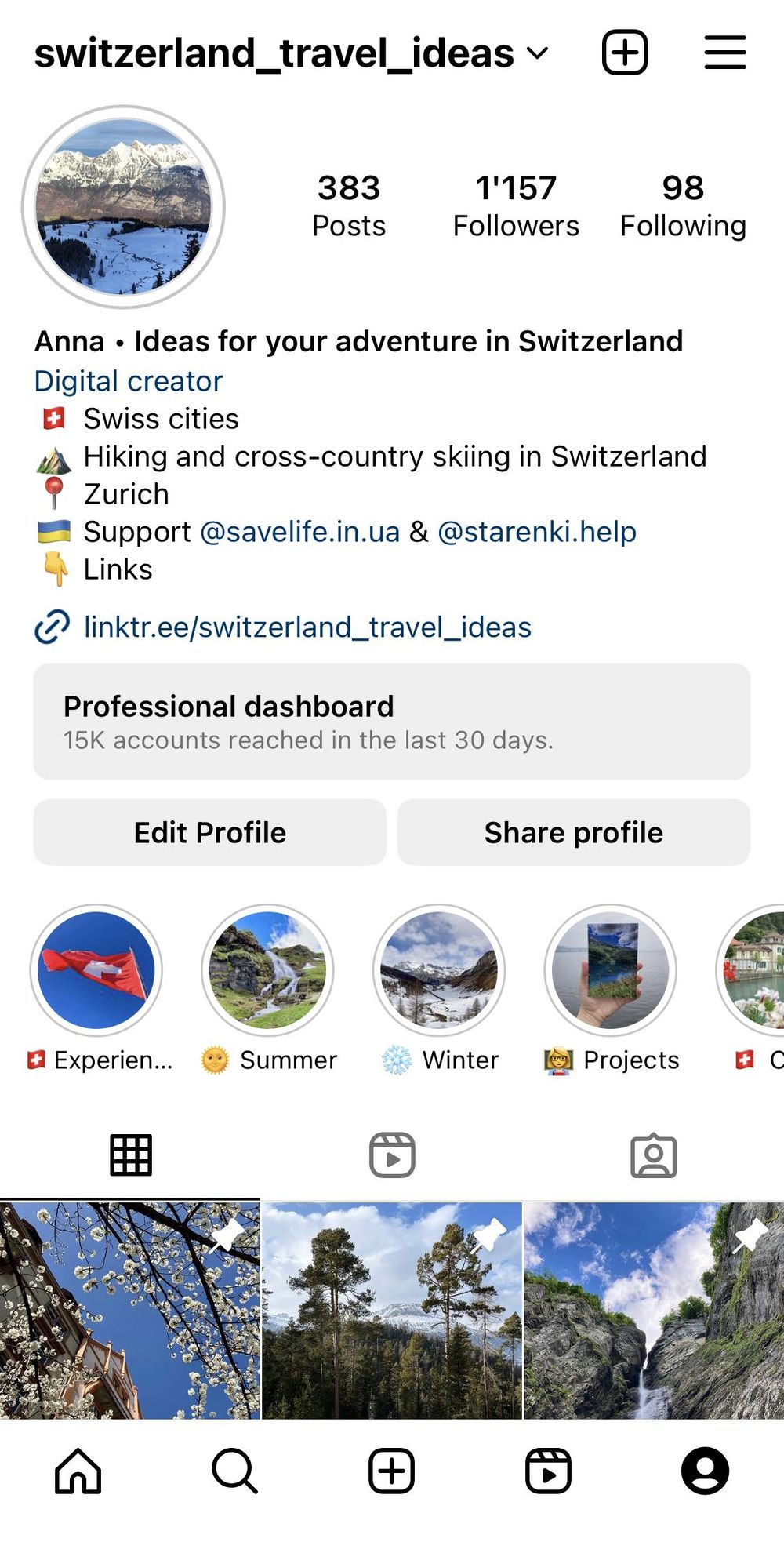 Switzerland Travel Ideas - image 1 - student project