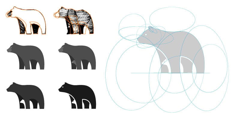 Bear & Cub Animal Mark - image 3 - student project