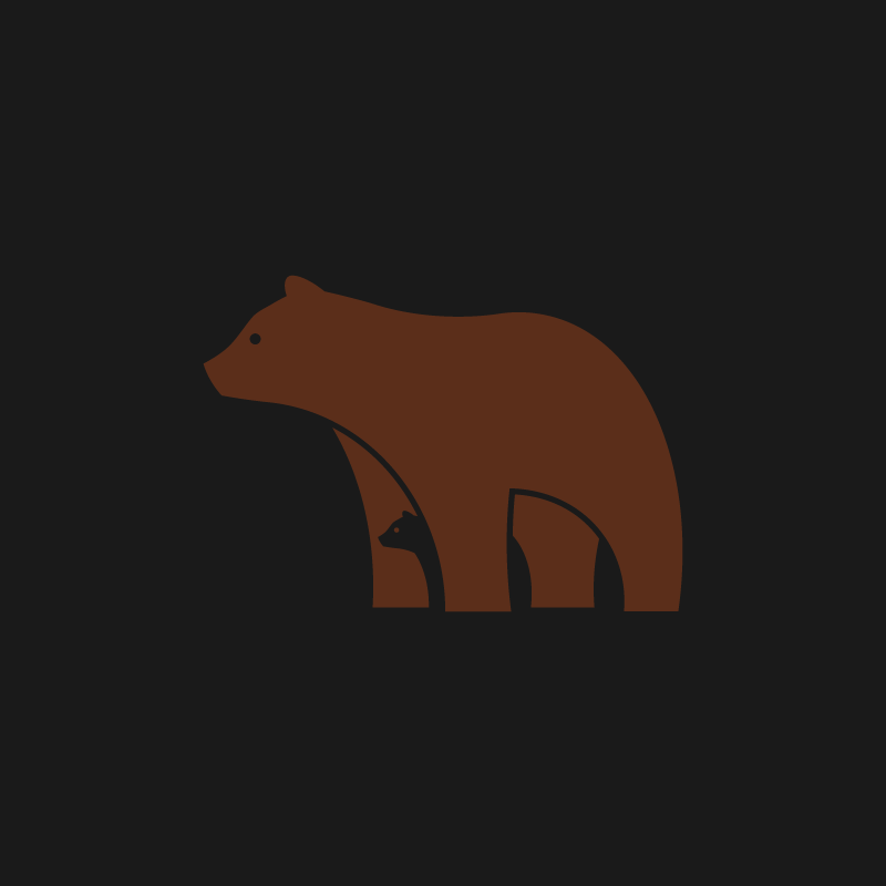 Bear & Cub Animal Mark - image 6 - student project