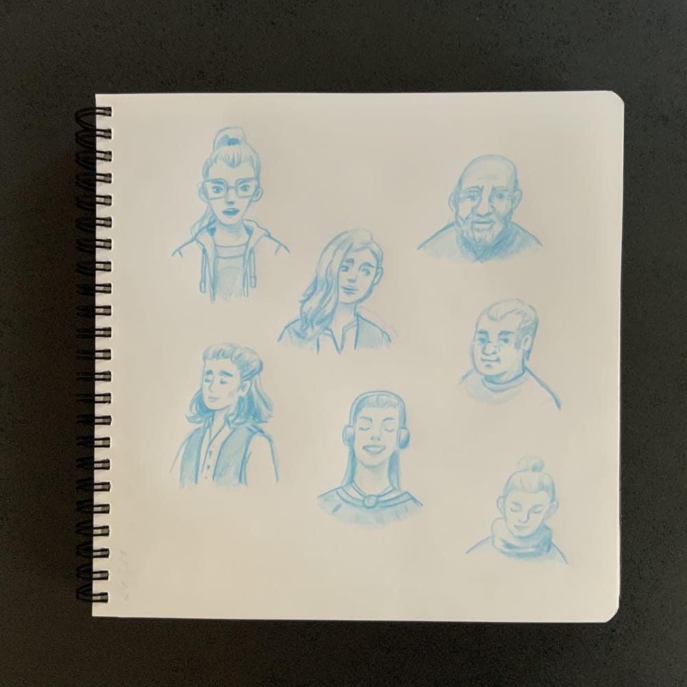 Having fun with my sketchbook - image 13 - student project