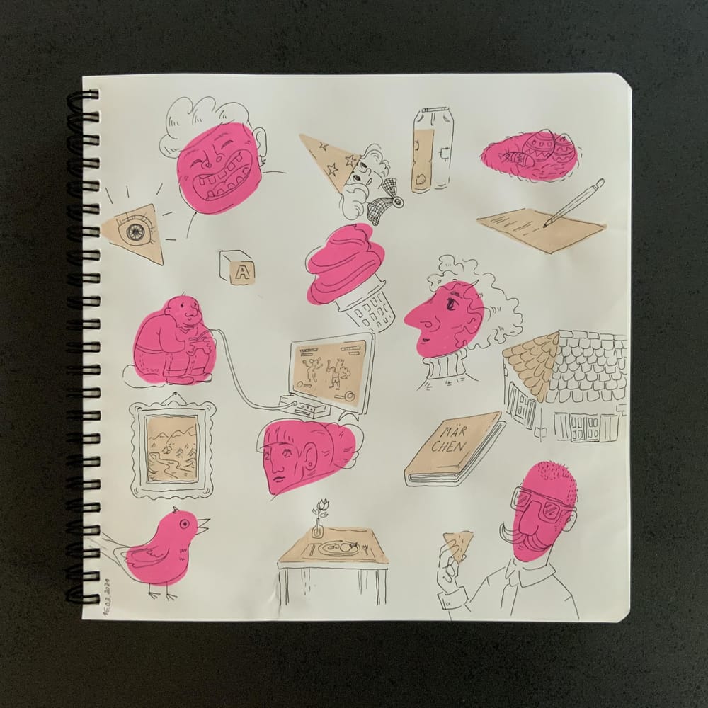 Having fun with my sketchbook - image 5 - student project