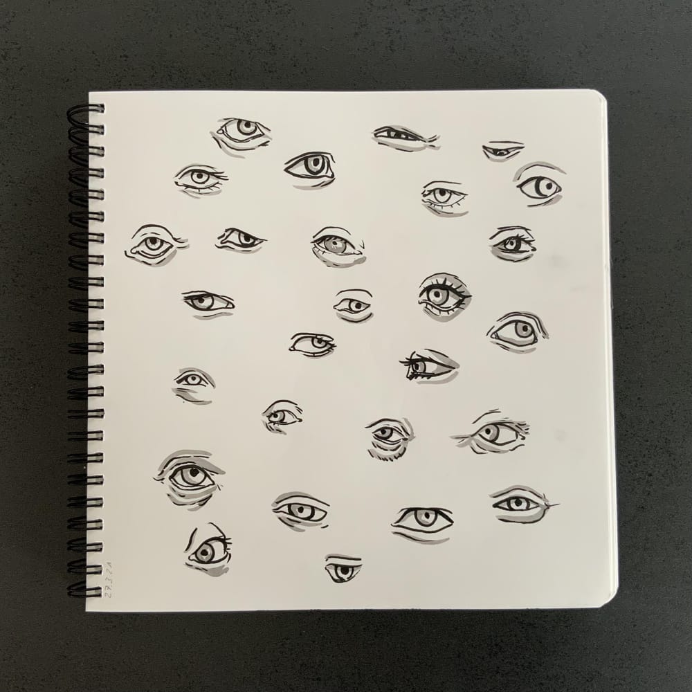 Having fun with my sketchbook - image 17 - student project