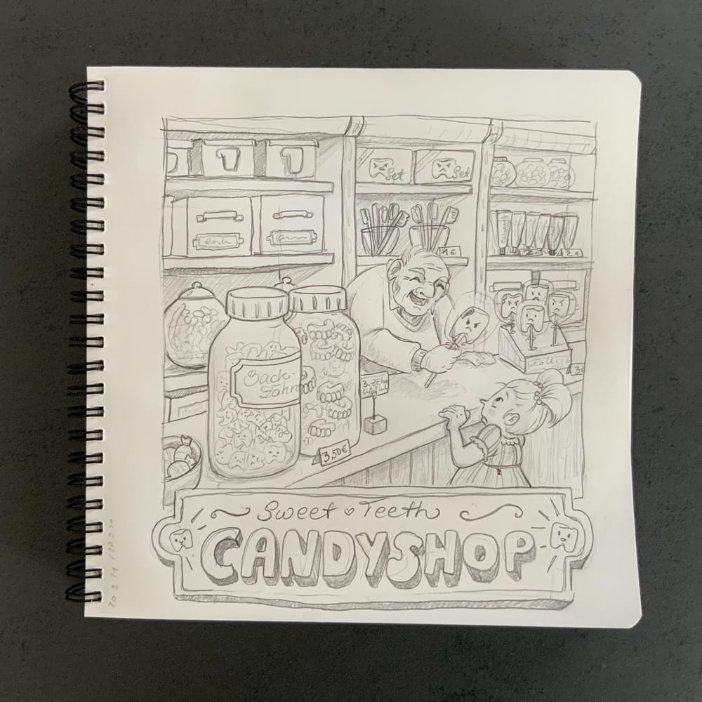 Having fun with my sketchbook - image 7 - student project