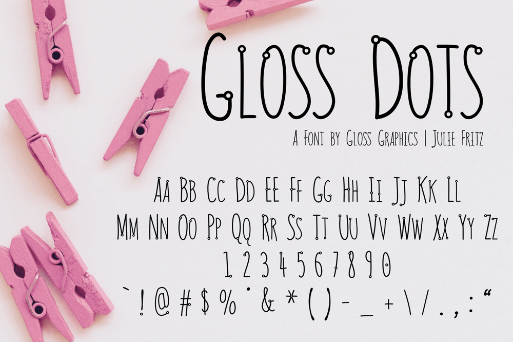 Gloss Dots - image 1 - student project
