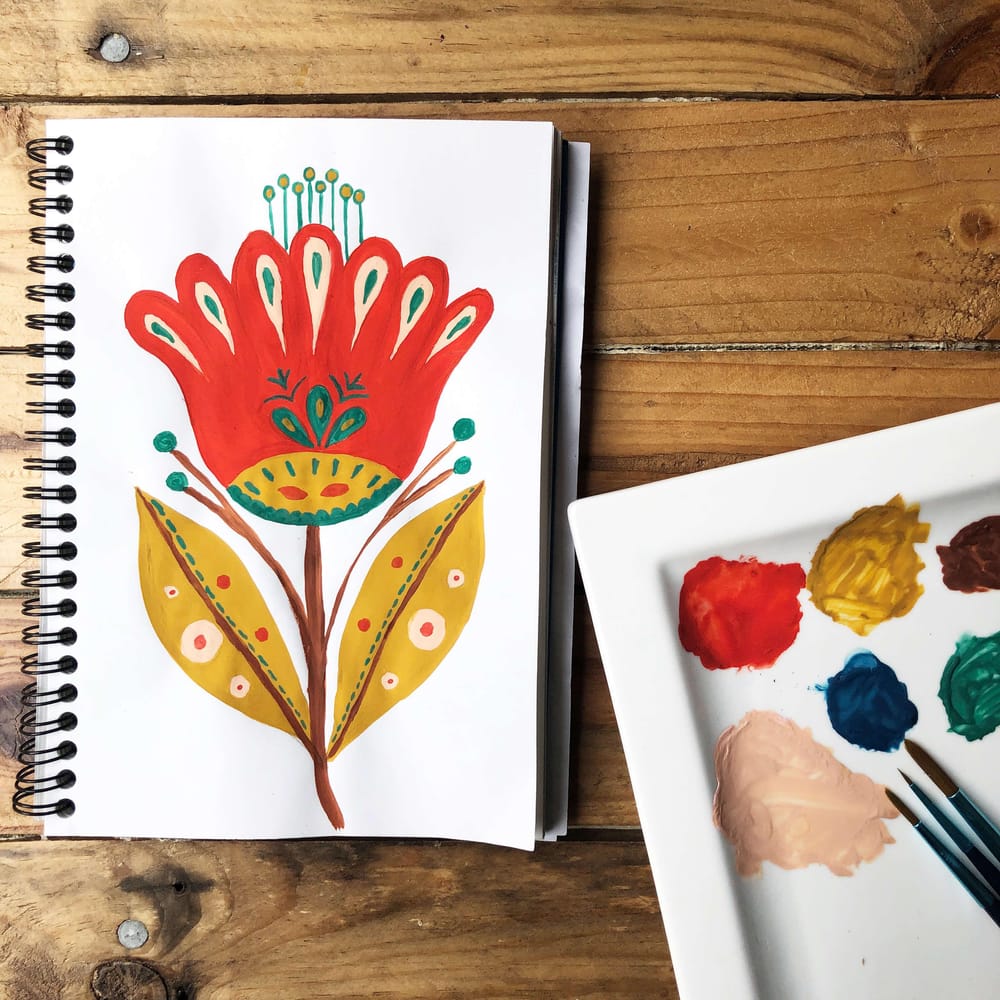 Folk art discovery - image 1 - student project