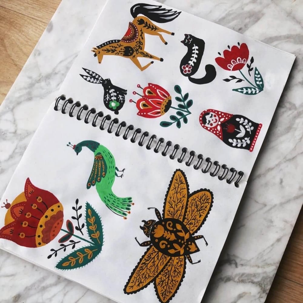 Folk art discovery - image 2 - student project