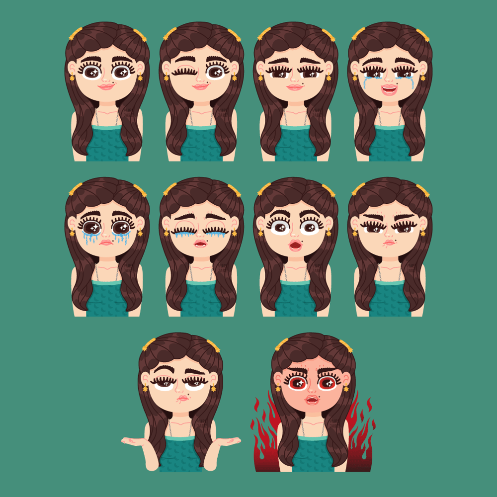 Yuri Stickers - image 1 - student project