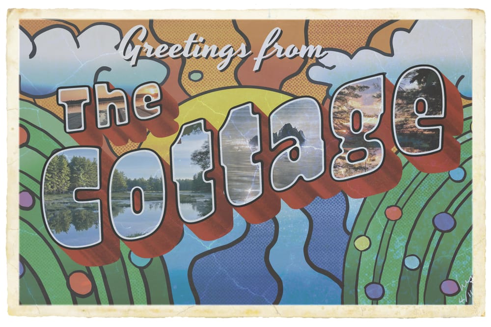 Procreate vintage postcard - image 1 - student project