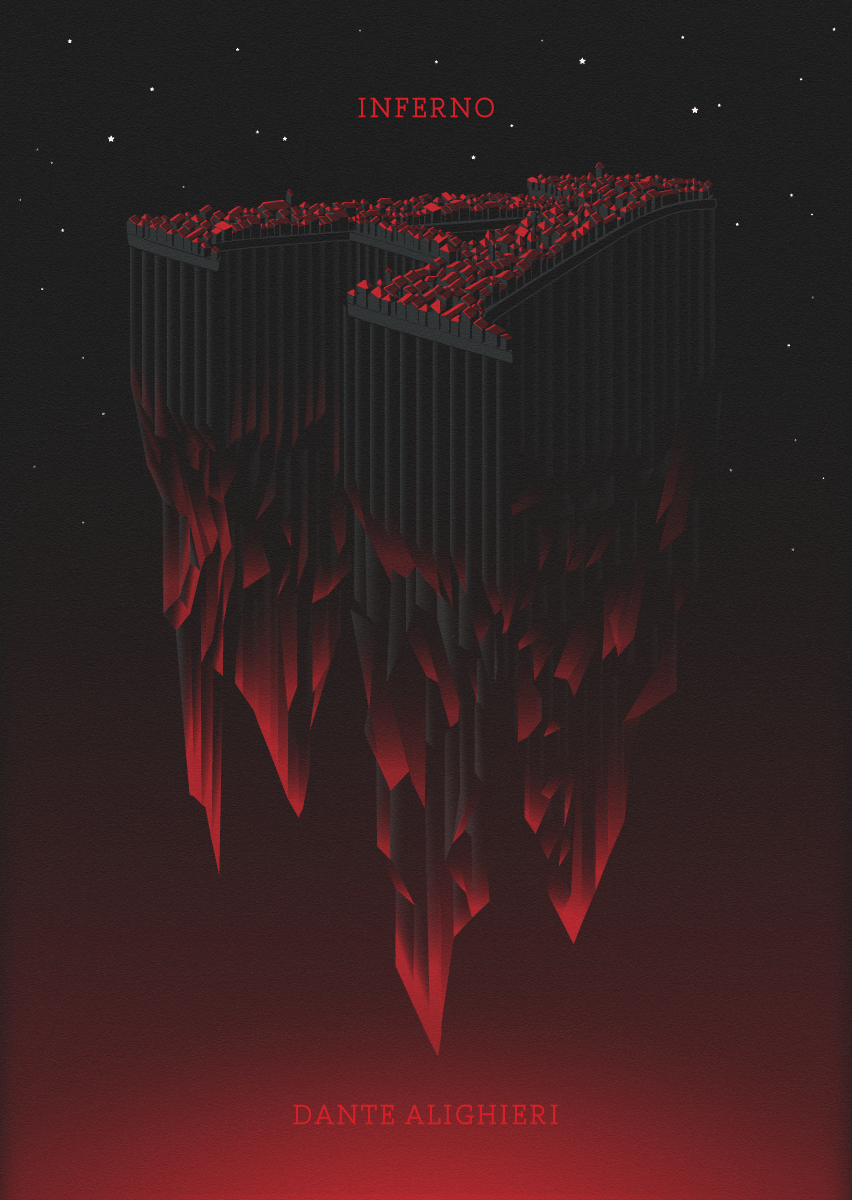 Dante's Inferno | drop cap  - image 1 - student project
