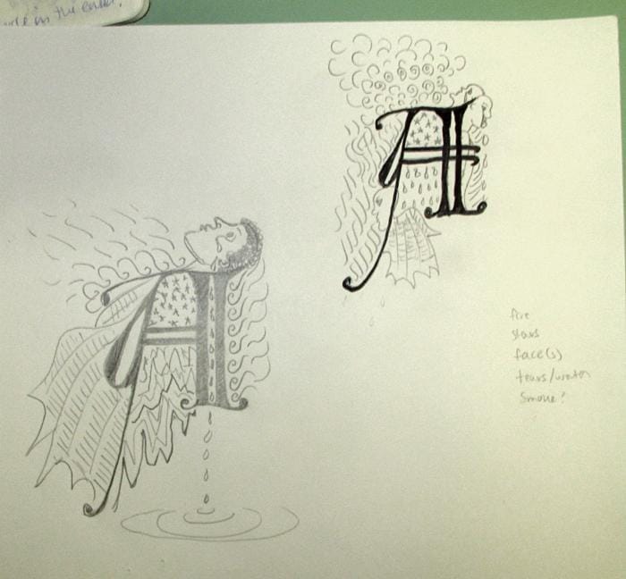 Dante's Inferno | drop cap  - image 12 - student project