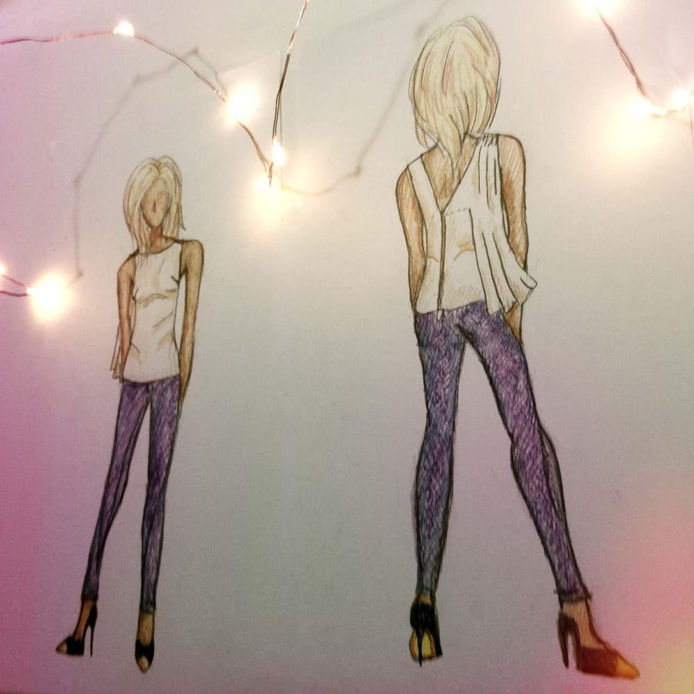 Structured Silk Top with a Twist - image 1 - student project