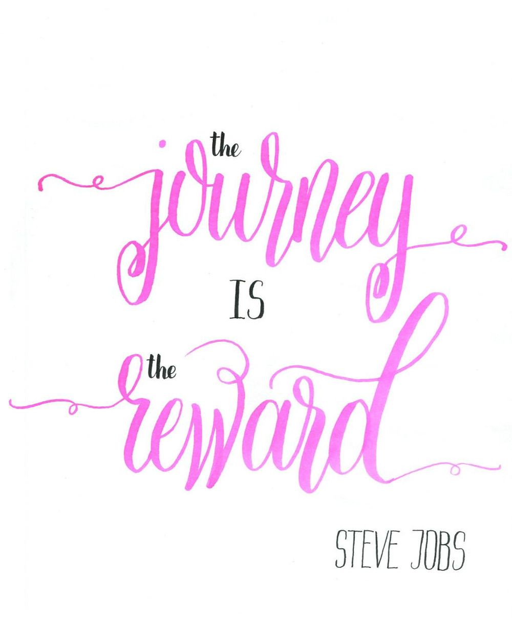 Brush Lettering - image 12 - student project