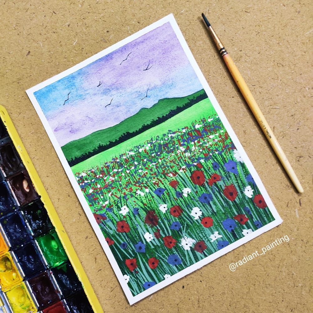Floral Fields - image 1 - student project