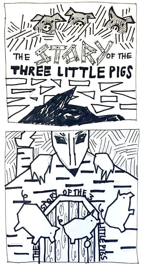 Betsy Powers Story of the Three Little Pigs - image 1 - student project