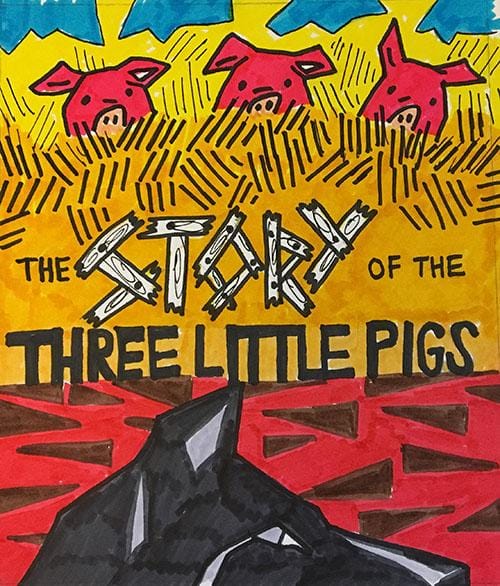 Betsy Powers Story of the Three Little Pigs - image 2 - student project