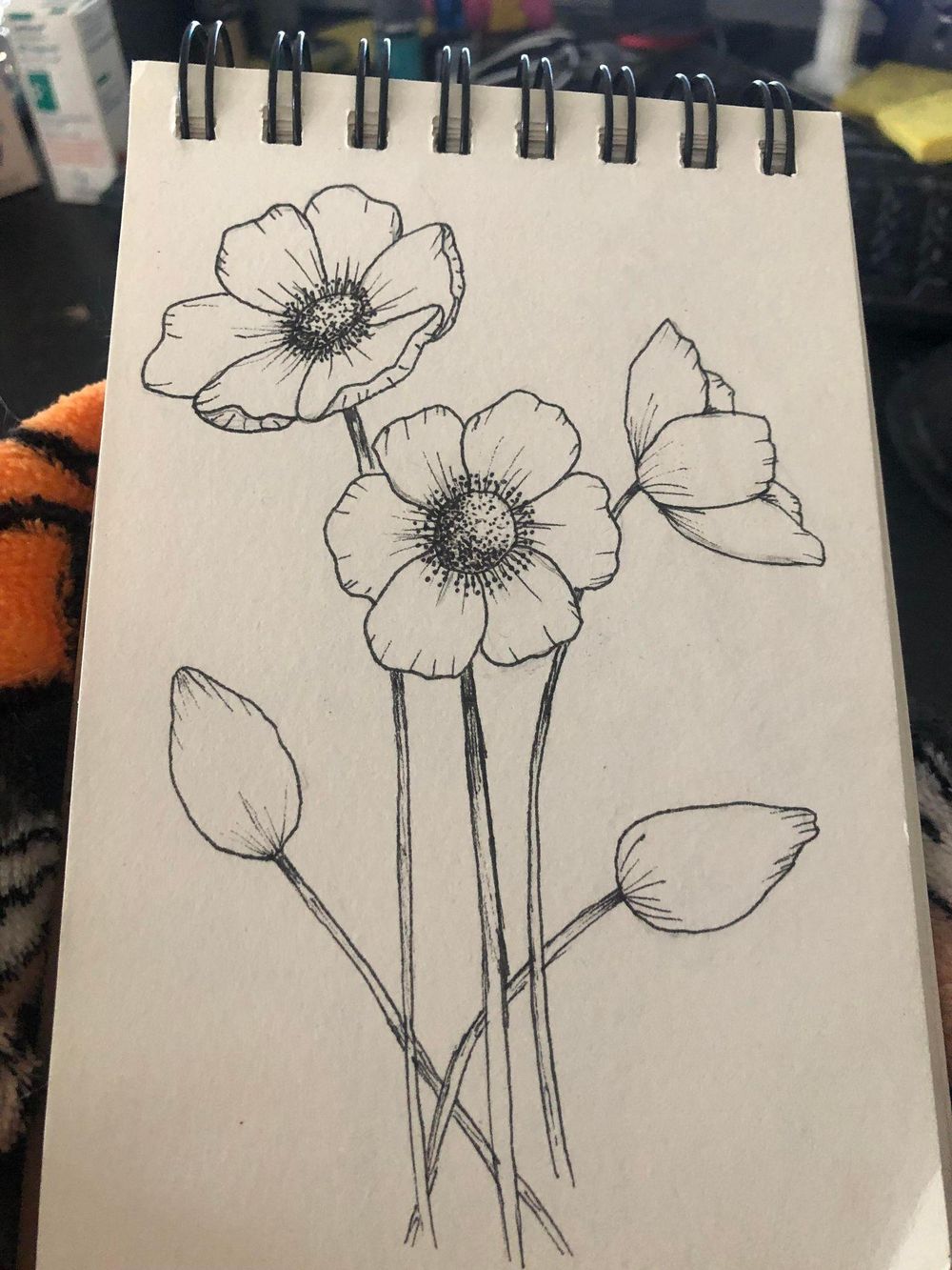 Fleurs simples - image 8 - student project