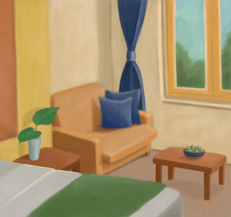 Hotel room - image 1 - student project