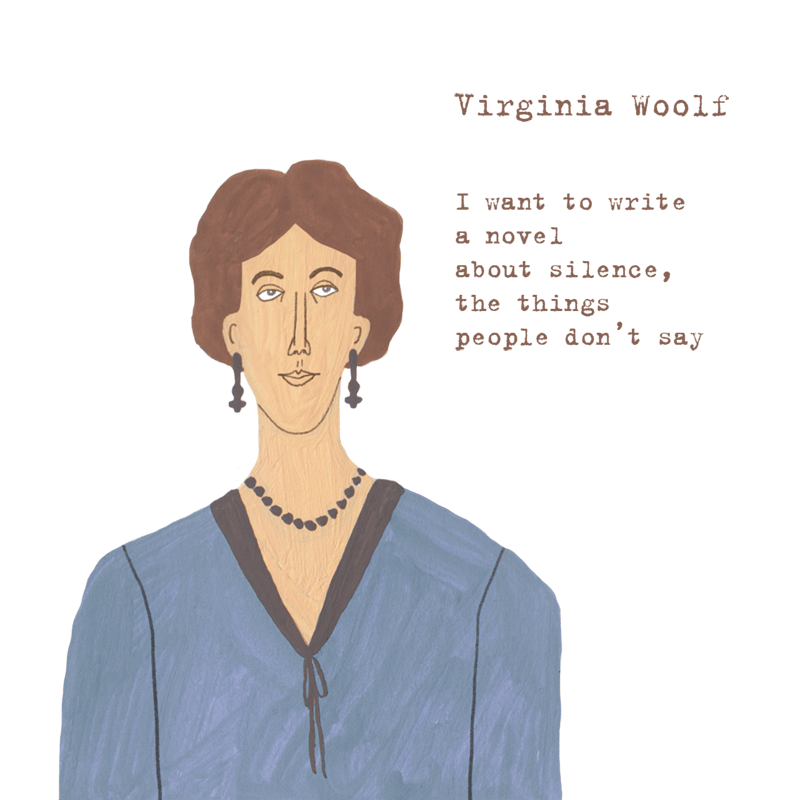 Virginia Woolf - image 1 - student project