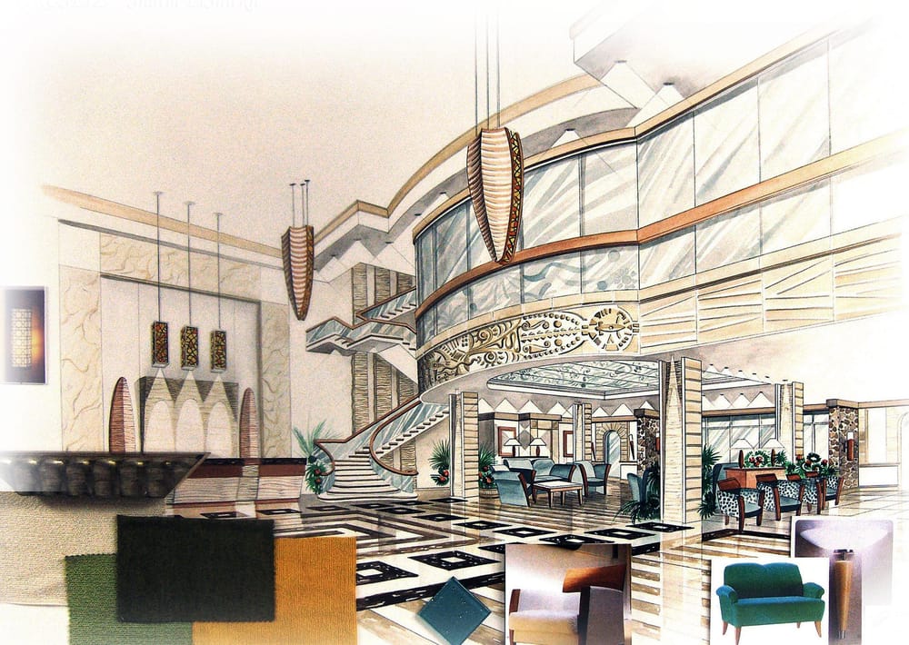 Interior decoration using watercolor - image 7 - student project