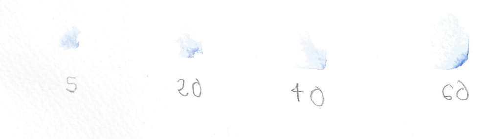 watercolour experiments - image 2 - student project