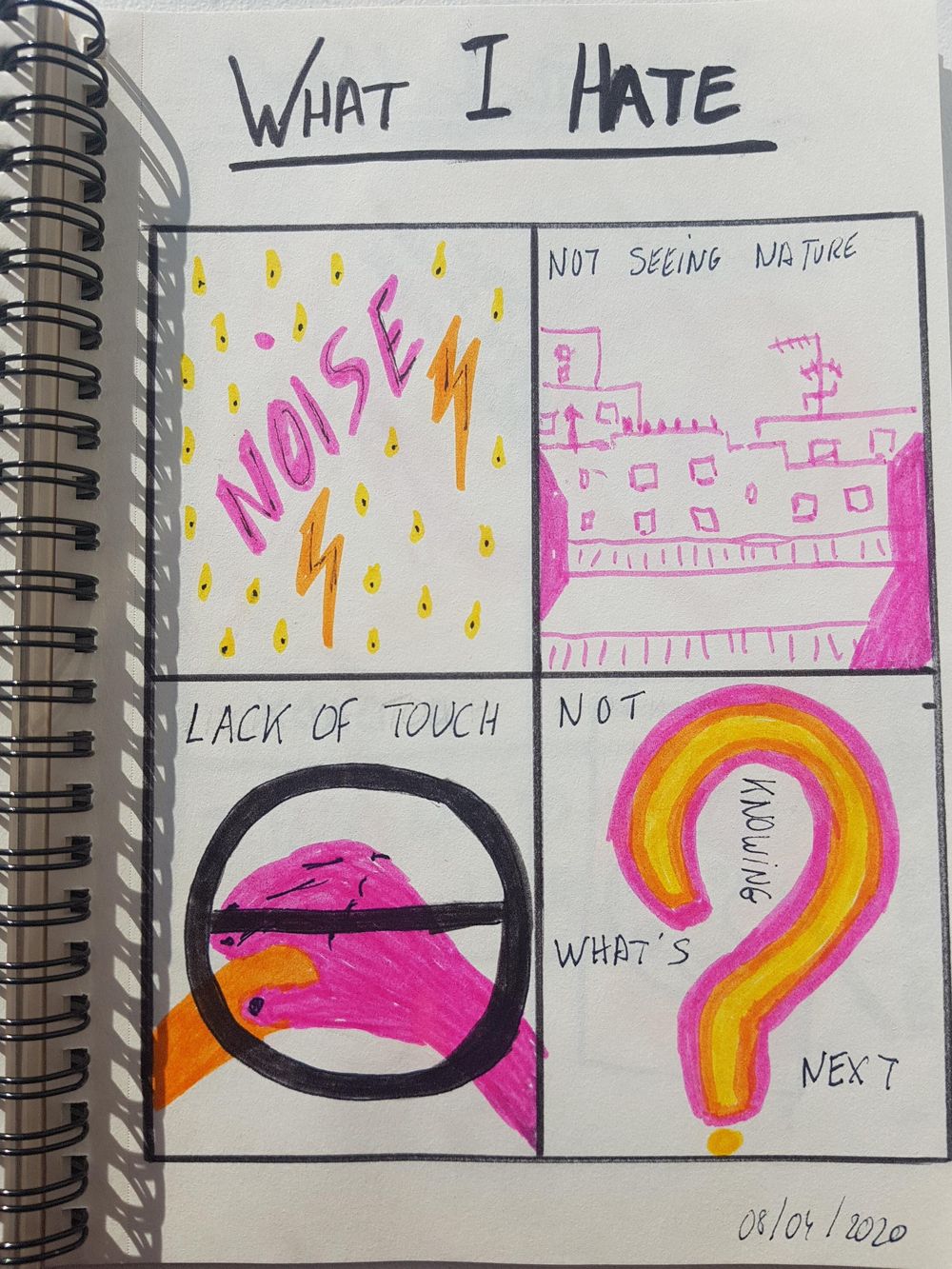 Quarantined feelings - image 2 - student project