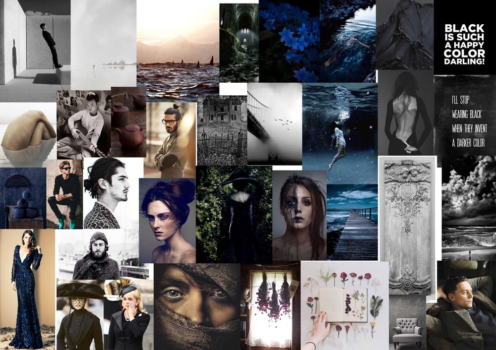Mood board about my favorite song «Guilt - Hurts» - image 2 - student project
