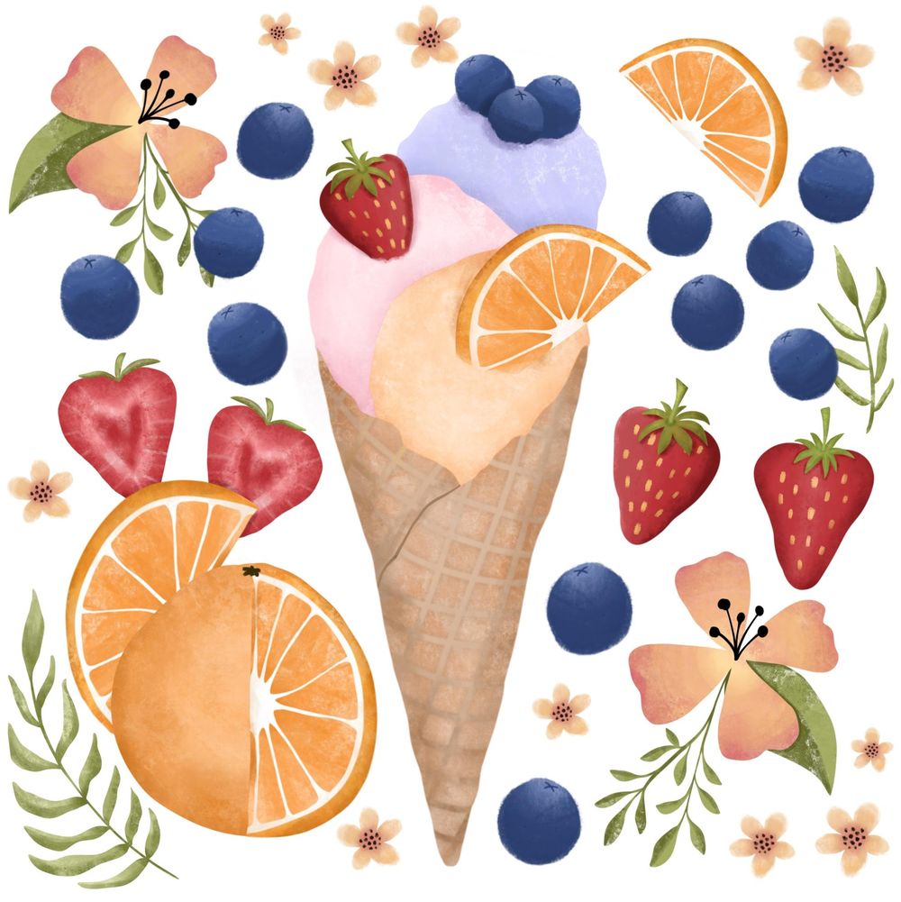 Fruit and Ice Cream - image 1 - student project
