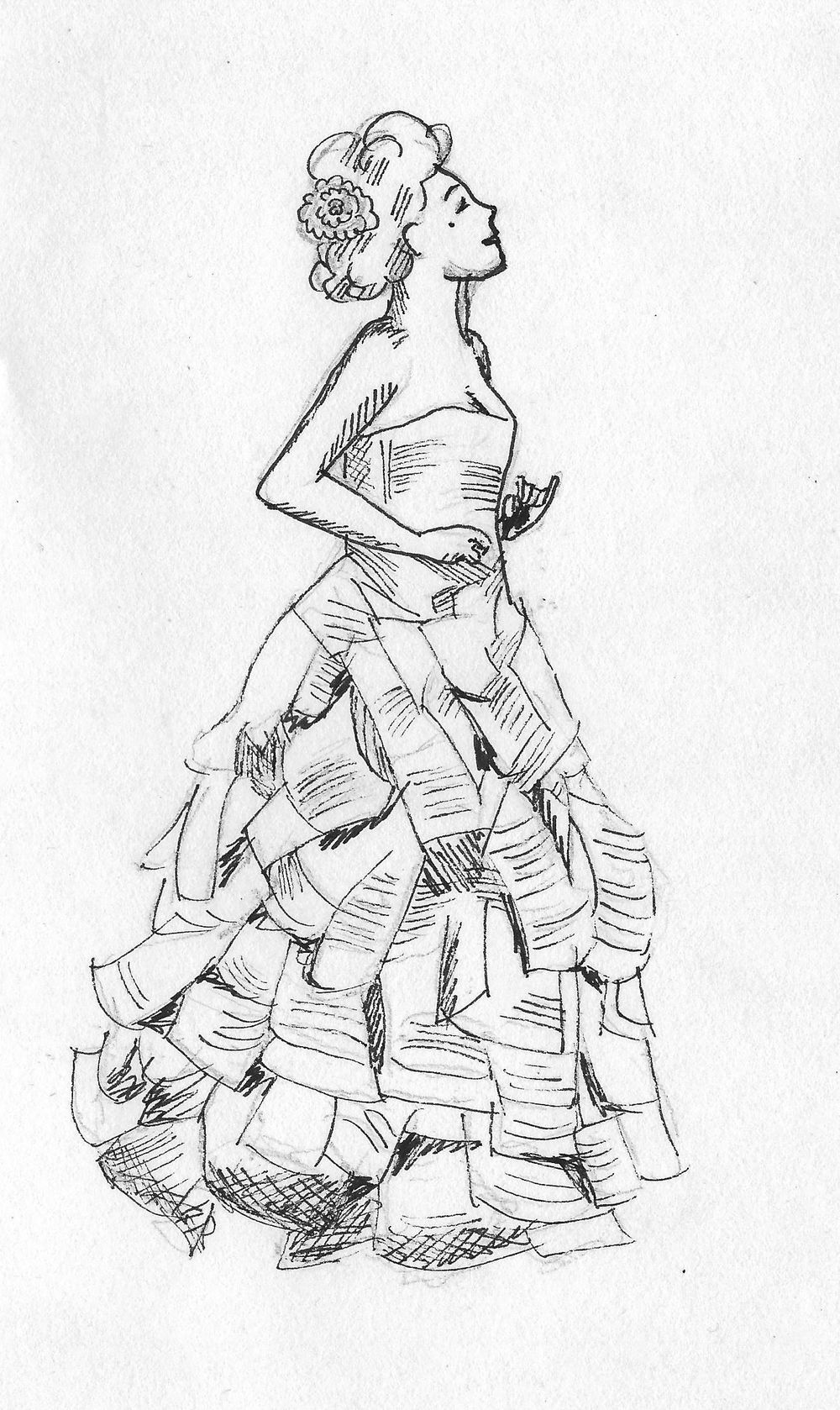 Baroque Diva Inspired Pattern - image 3 - student project