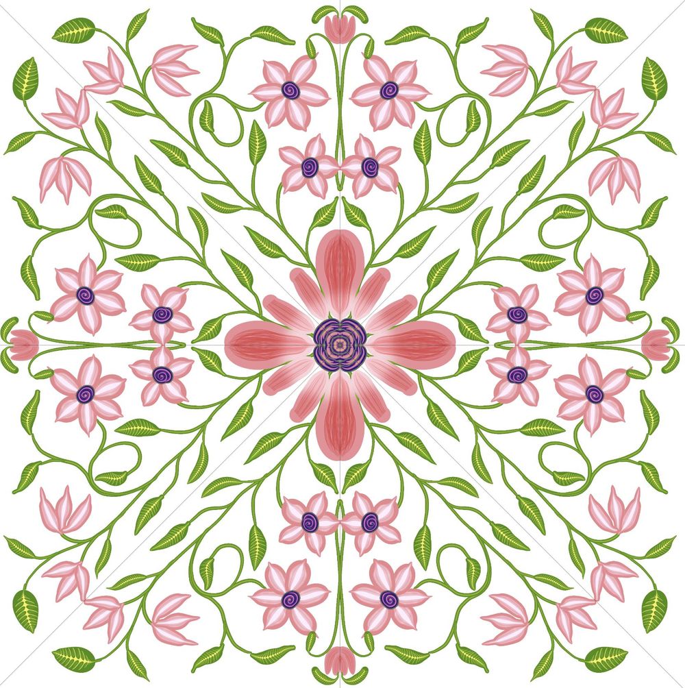 Creating leaf, stem and flower brushes in Procreate. - image 8 - student project