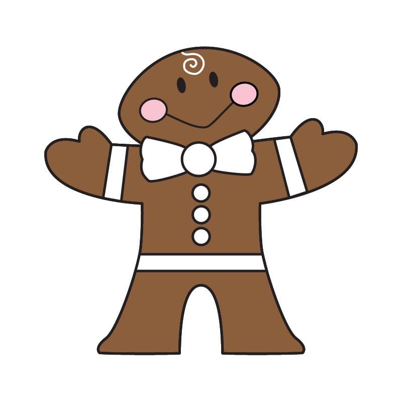 Holiday Gingerbread Man Pin - image 2 - student project