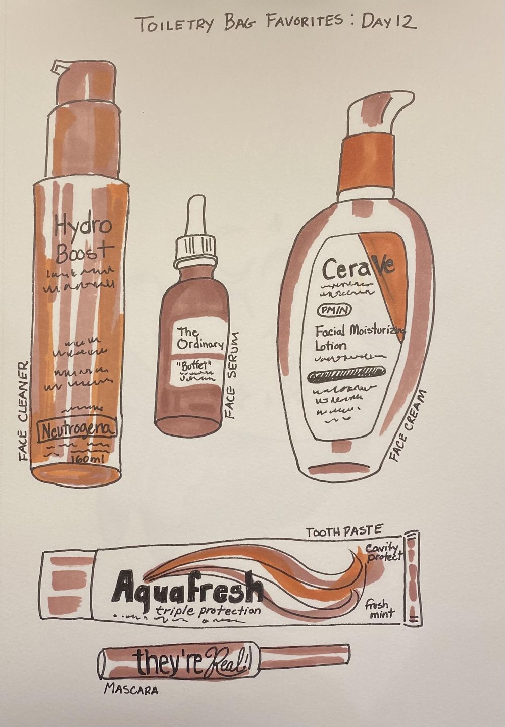 Illustrated Journaling: 14 Days of Prompts - image 12 - student project