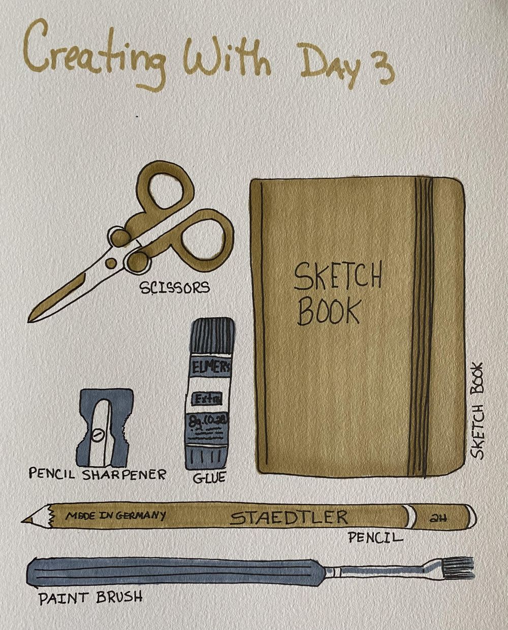 Illustrated Journaling: 14 Days of Prompts - image 3 - student project