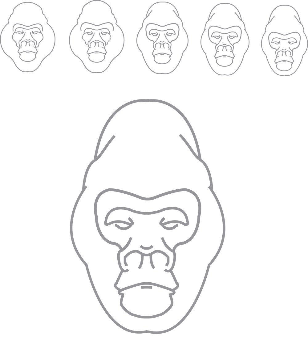 Gorillas - image 4 - student project