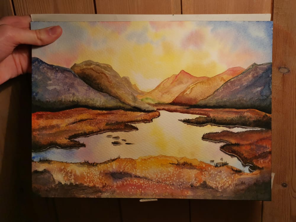 Mountain Sunrise - image 1 - student project