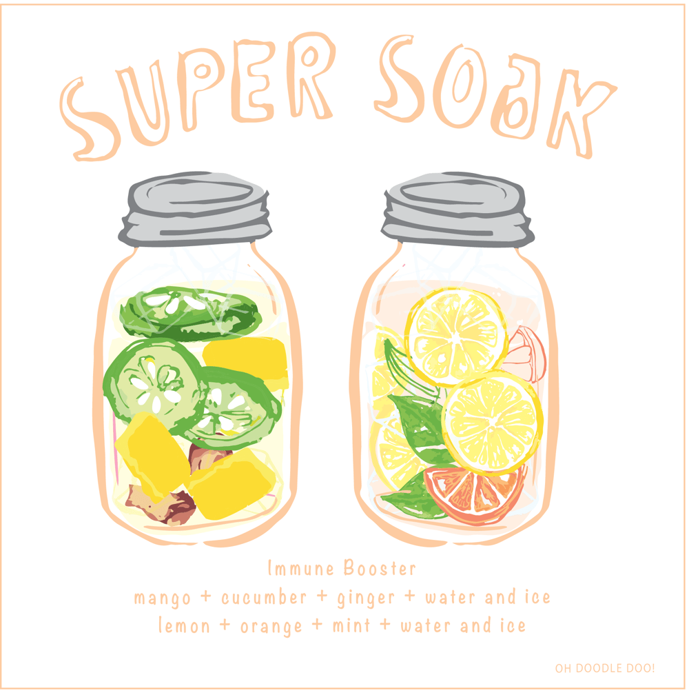 SUPER SOAK - Infused water - image 3 - student project