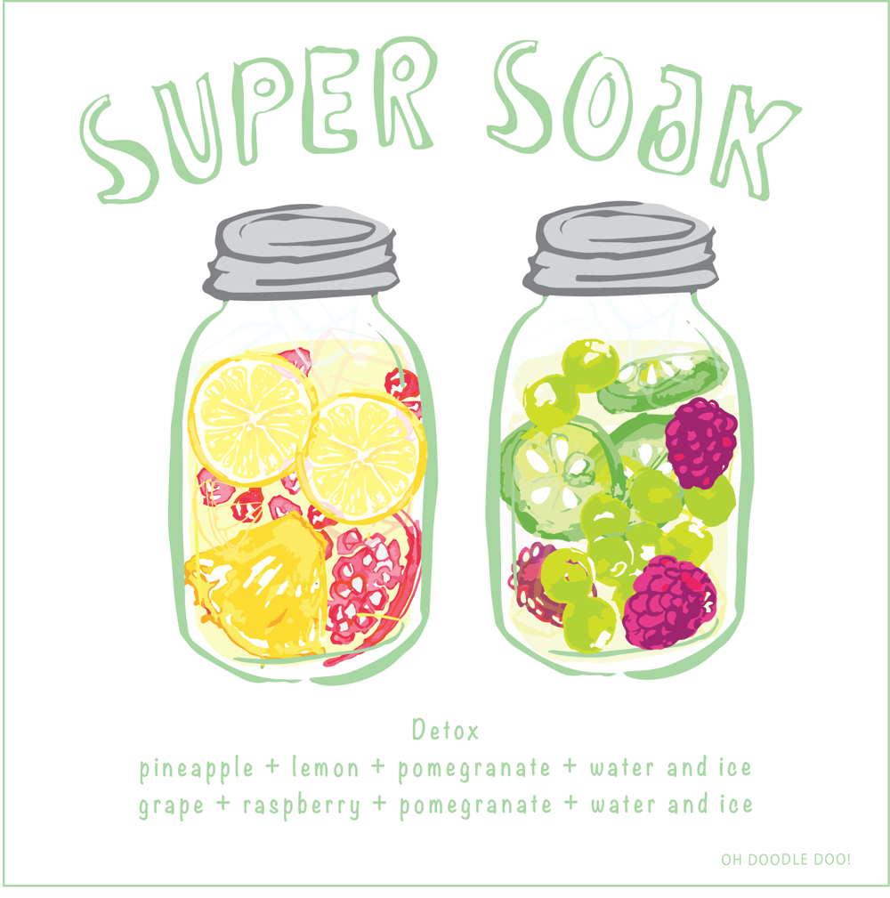 SUPER SOAK - Infused water - image 4 - student project